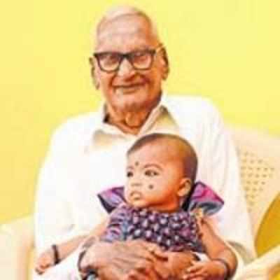 After surgery, 102-yr-old wanted beedi