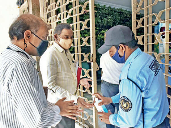 Protocol ignored even as Covid-19 cases surge at GHMC’s head office