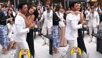Pregnant Amy Jackson gets engaged in London 