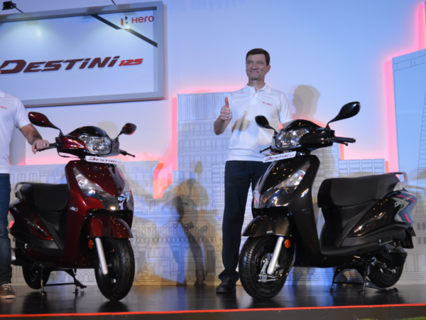 Hero launches 125cc scooter Destini, price starts at Rs 54,650