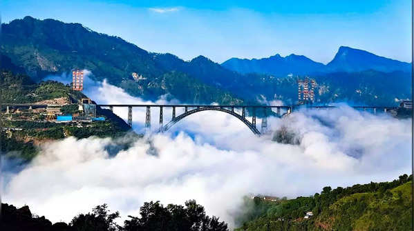 Chenab Bridge Taller Than Eiffel Tower!​