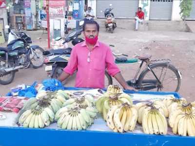 Covid-19 impact: Teacher turns roadside banana vendor in Hyderabad