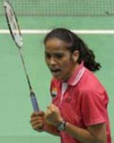 Saina creates history