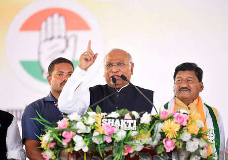 Before PM Modi comes campaigning, he sends ED, Income Tax and CBI: Congress chief Mallikarjun Kharge