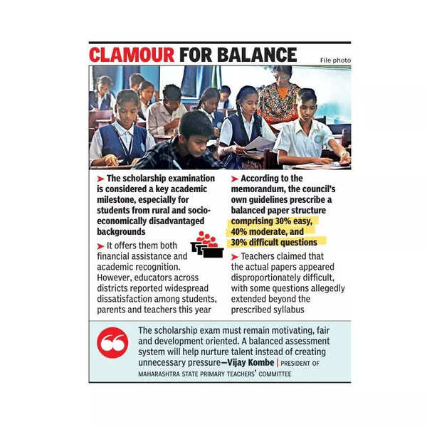 Class 5 language, maths scholarship exam ‘above age level’: Teachers