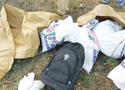 Bomb material in bags: Cops don’t rule out terror link