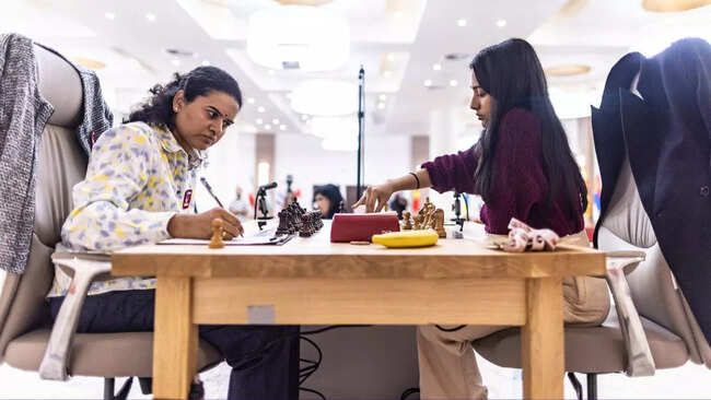 Women&rsquo;s Chess World Cup Final: Divya Deshmukh lets advantage slip, holds Koneru Humpy to hard-fought draw in Game 1