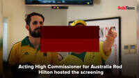 Australian High Commission hosts screening of Ind-Aus world cup cricket match 
