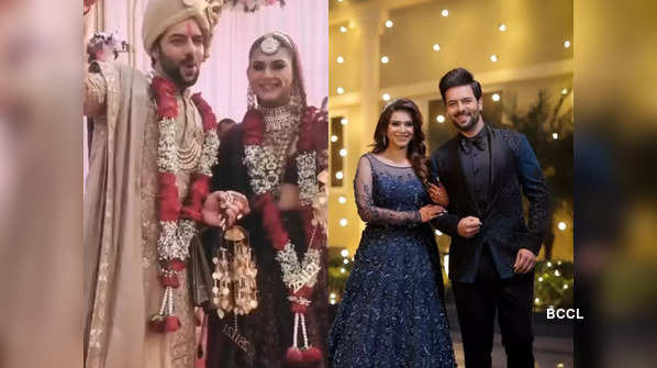 Kundali Bhagya actor Sanjay Gagnani and Poonam Preet tie the knot; glittery pics from wedding, sangeet night and more