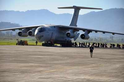 J&K: Air Force station Udhampur stages rescue for stranded civilians
