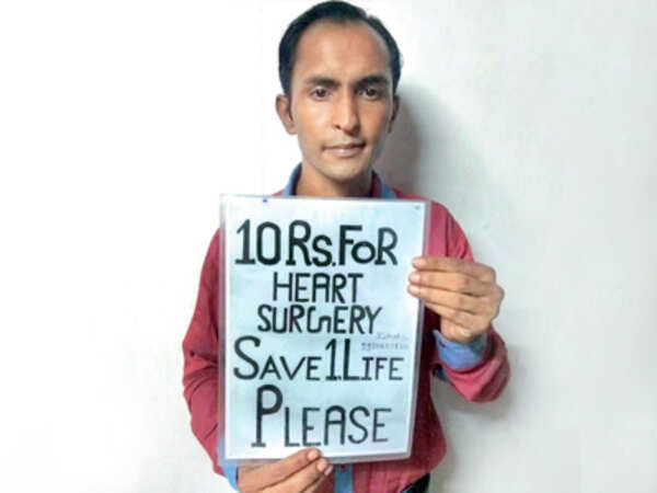 Did you give alms to this man by any chance?