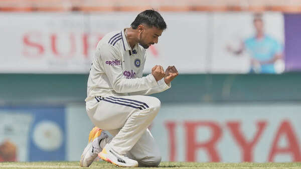 IND vs AFG Day 2: Manav Suthar shines with 3 wickets on Test debut; India establish a commanding lead