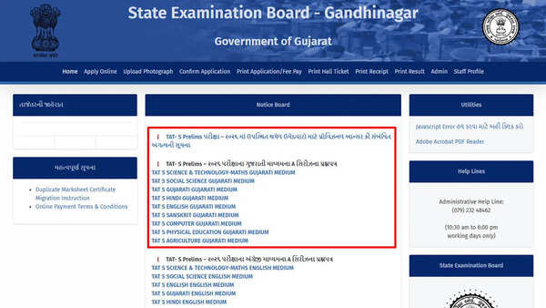 TAT-S prelims answer key released at sebexam.org, SEB opens objection submission till May 25