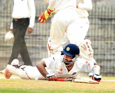 India ‘A’ bats falter again