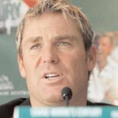 Warne runs down Dada