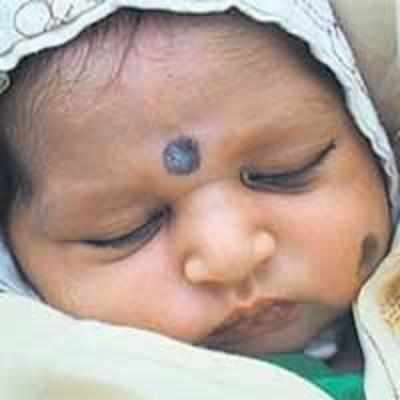 15-day-old baby found abandoned on Republic Day