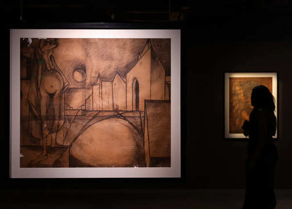 An art exhibit showcasing AA Raiba’s versatility across mediums