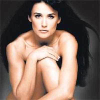 Nude Demi Moore for Rs 4 crore, anyone?