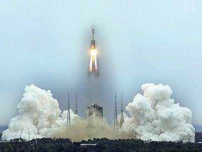 Chinese rocket segment all set to fall on Earth