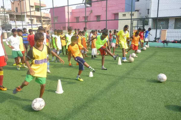 Football helps these children kick drugs