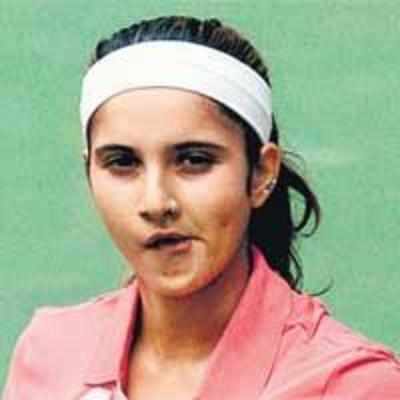 Sania among top tennis beauties