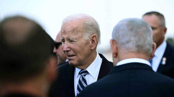 Biden arrives in Israel