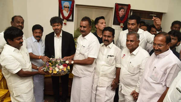 Tamil Nadu CM Vijay meets AIADMK rebel leaders ahead of crucial floor test