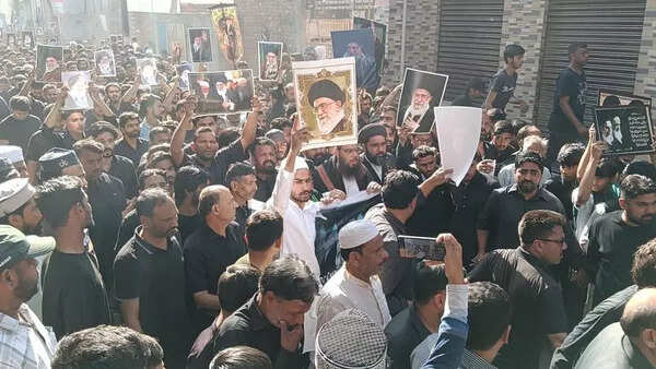 Protests by Shias across west UP after Iran's Supreme Leader Ayatollah Khamenei’s death