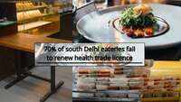 Covid-19 crisis: 70% of south Delhi eateries fail to renew health trade licence 