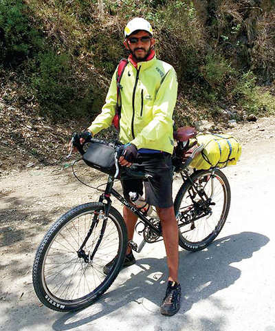 To kick the butt, prof pedals to Himalayas