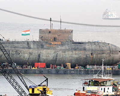 Ill-fated Submarine reaches Naval Dockyard