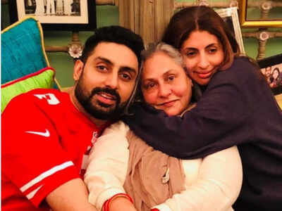 Photos: Here is how Abhishek Bachchan and Shweta Bachchan wished their mom on Instagram