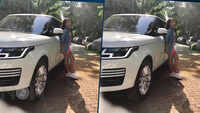 Salman Khan gifts Katrina Kaif a new car, actress flaunts it 