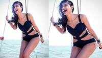 Ileana D'Cruz is turning up the heat in cyberspace as she posts stunning picture in black monokini 