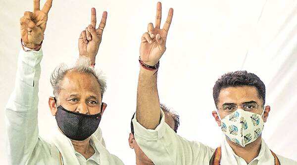 ‘Warrior’ Pilot by his side, Gehlot wins trust vote