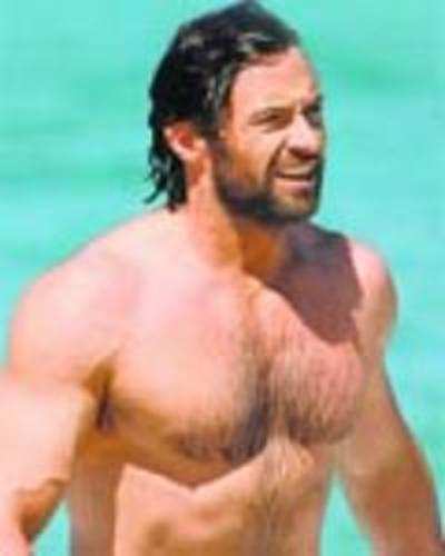 Hugh Jackman Shocked by Flashing Fan