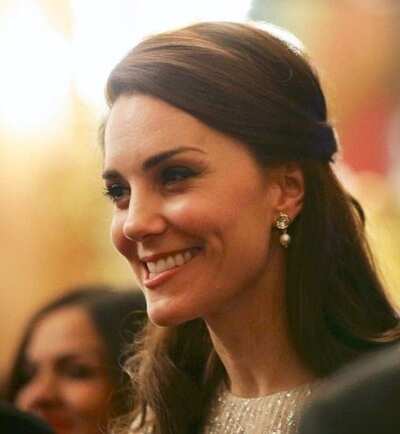 Anita Dongre meets Kate Middleton at Buckingham Palace