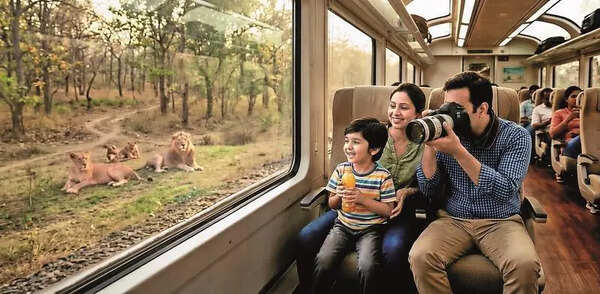 Soon, immersive safari on train in lions’ royal abode