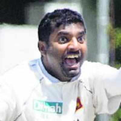 Murali spins Lanka to big win