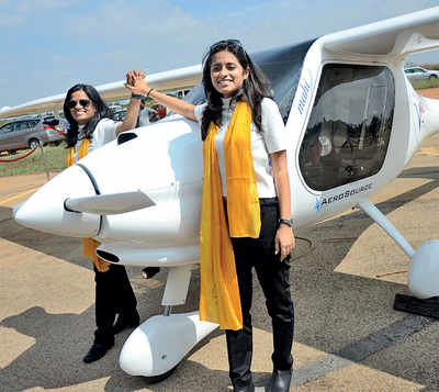 Duet in the sky by this mother-daughter duo