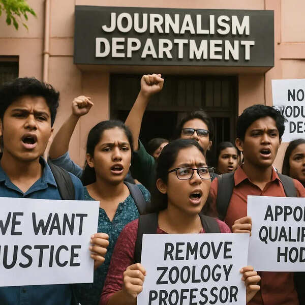 Protest at CCSU journalism dept after zoology prof appointed in-charge