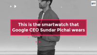 This is the smartwatch that Google CEO Sundar Pichai wears 