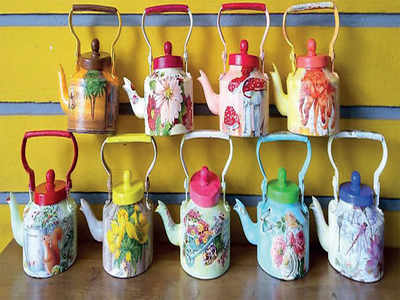 Learn the addictive art of decoupage on different objects at these fun classes