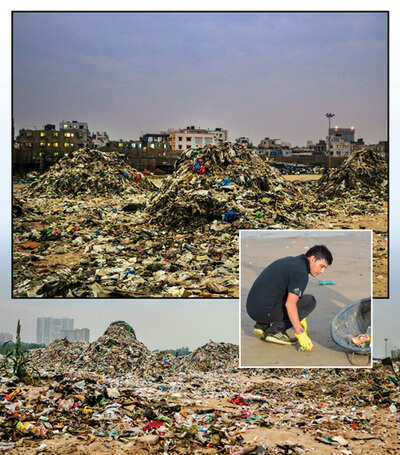 Versova beach clean-up suspended as movement spearhead Afroz Shah alleges abuse by goons