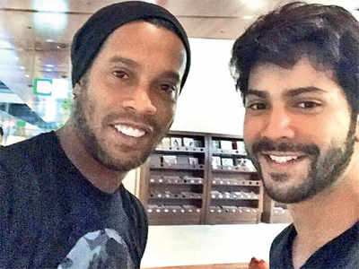 Jab Varun met Ronaldinho