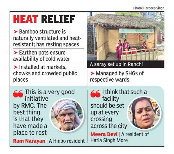 RMC sets up temporary shelters across city for commuters