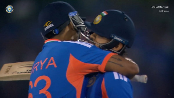 Suryakumar Yadav's heartwarming moment after Ishan Kishan's dismissal steals the spotlight