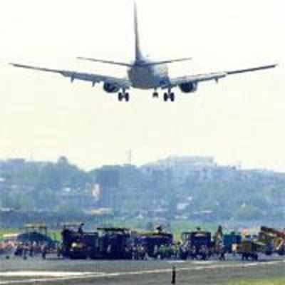 Lighter planes for shorter runway, so off goes luggage