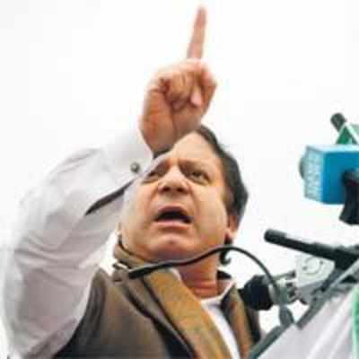 '˜Safe exit' for Musharraf to be decided after polls: Sharif