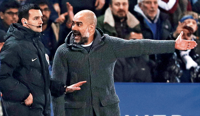 Guardiola’s City lose twice in a row as resurgent United score eight goals in two games in EPL